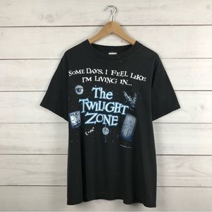 Vintage 1995 The Twilight Zone TV Show T-Shirt